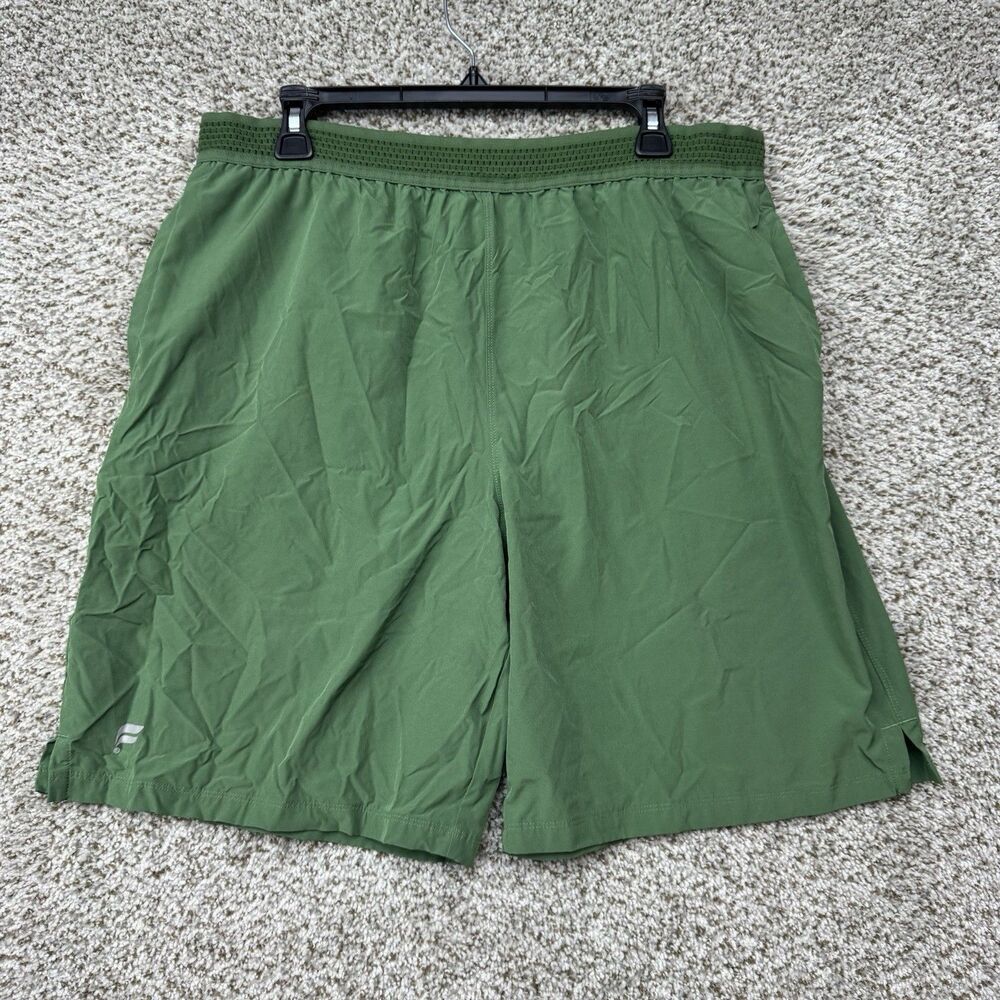 Fabletics Men's Performance Athletic Shorts in Olive